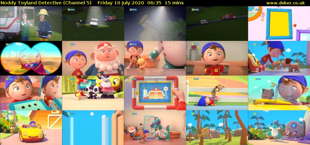 Noddy Toyland Detective (Channel 5) Friday 10 July 2020 06:35 - 06:50