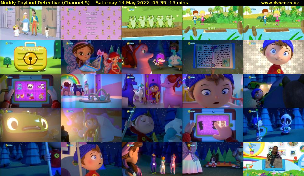 Noddy Toyland Detective (Channel 5) Saturday 14 May 2022 06:35 - 06:50