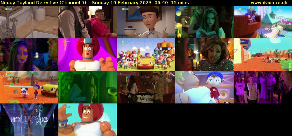 Noddy Toyland Detective (Channel 5) Sunday 19 February 2023 06:40 - 06:55