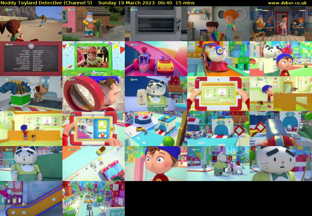 Noddy Toyland Detective (Channel 5) Sunday 19 March 2023 06:40 - 06:55
