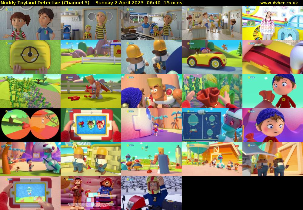 Noddy Toyland Detective (Channel 5) Sunday 2 April 2023 06:40 - 06:55
