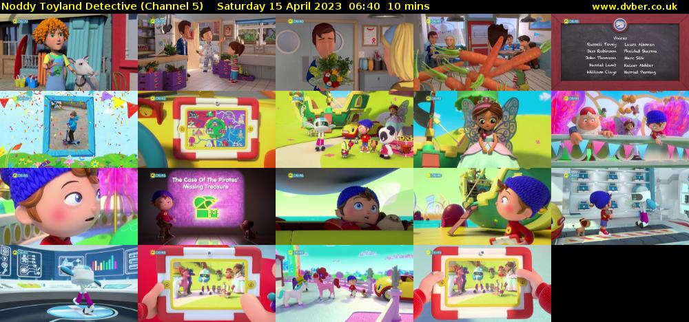 Noddy Toyland Detective (Channel 5) Saturday 15 April 2023 06:40 - 06:50