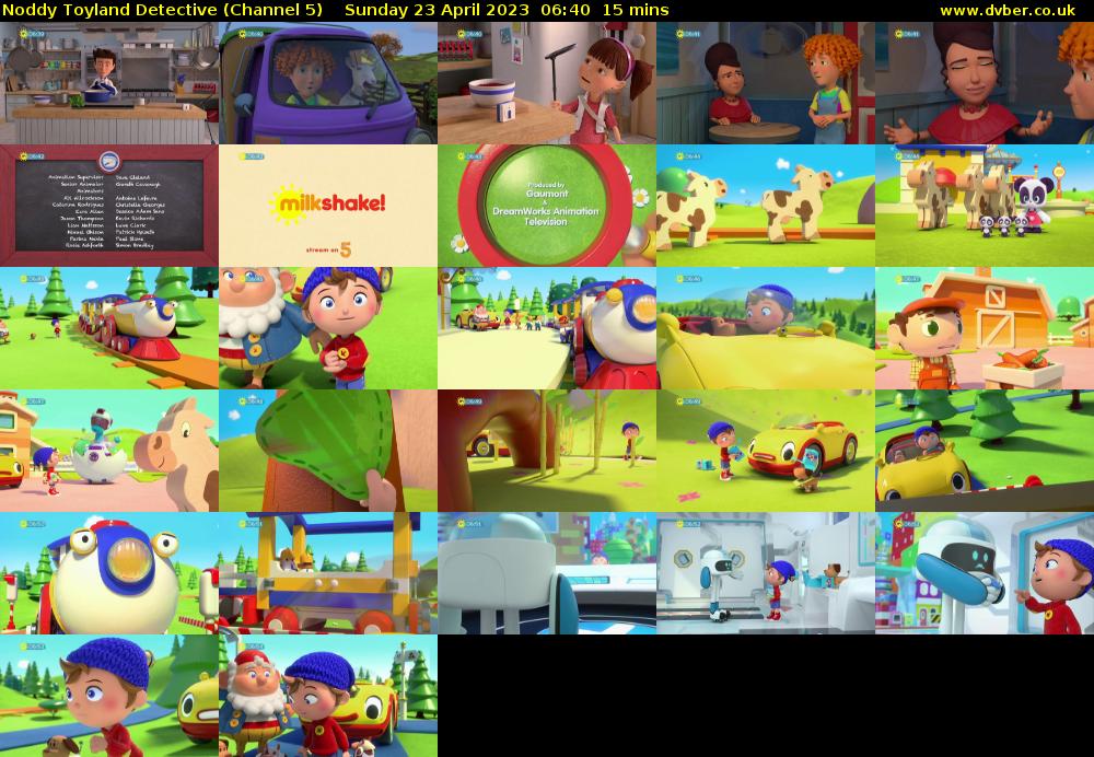 Noddy Toyland Detective (Channel 5) Sunday 23 April 2023 06:40 - 06:55