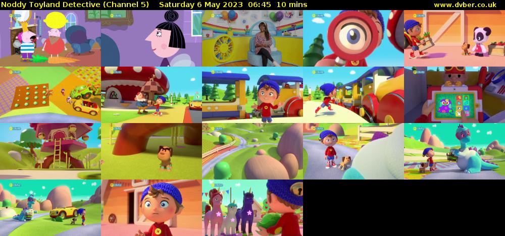 Noddy Toyland Detective (Channel 5) Saturday 6 May 2023 06:45 - 06:55