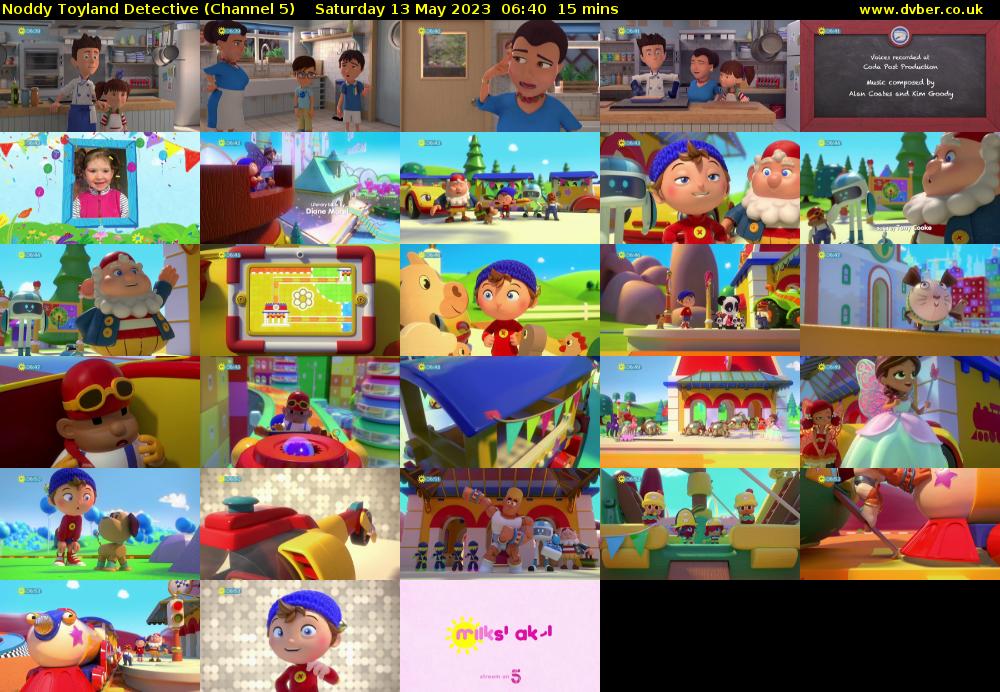 Noddy Toyland Detective (Channel 5) Saturday 13 May 2023 06:40 - 06:55