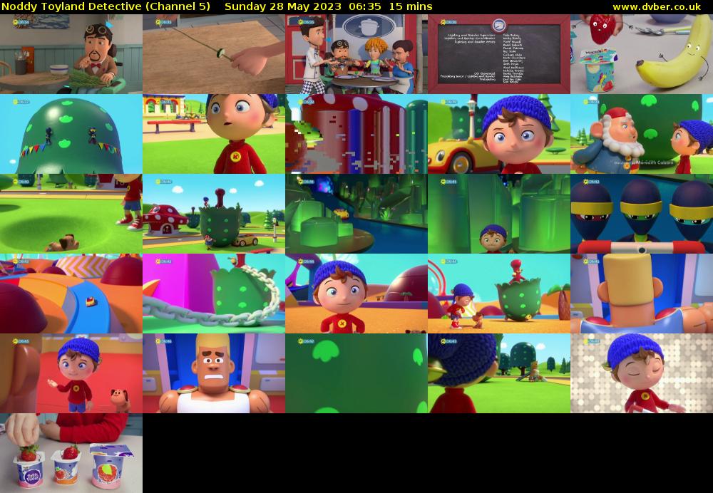 Noddy Toyland Detective (Channel 5) Sunday 28 May 2023 06:35 - 06:50