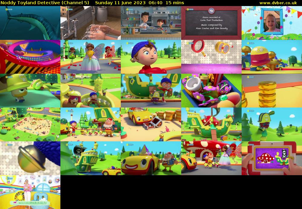 Noddy Toyland Detective (Channel 5) Sunday 11 June 2023 06:40 - 06:55