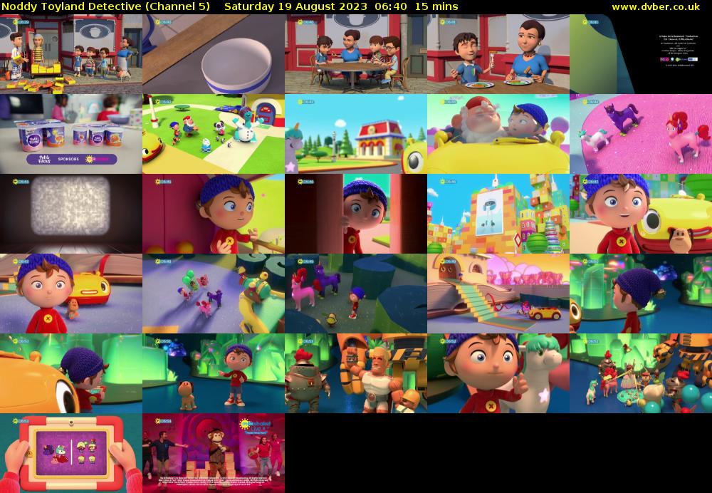 Noddy Toyland Detective (Channel 5) Saturday 19 August 2023 06:40 - 06:55
