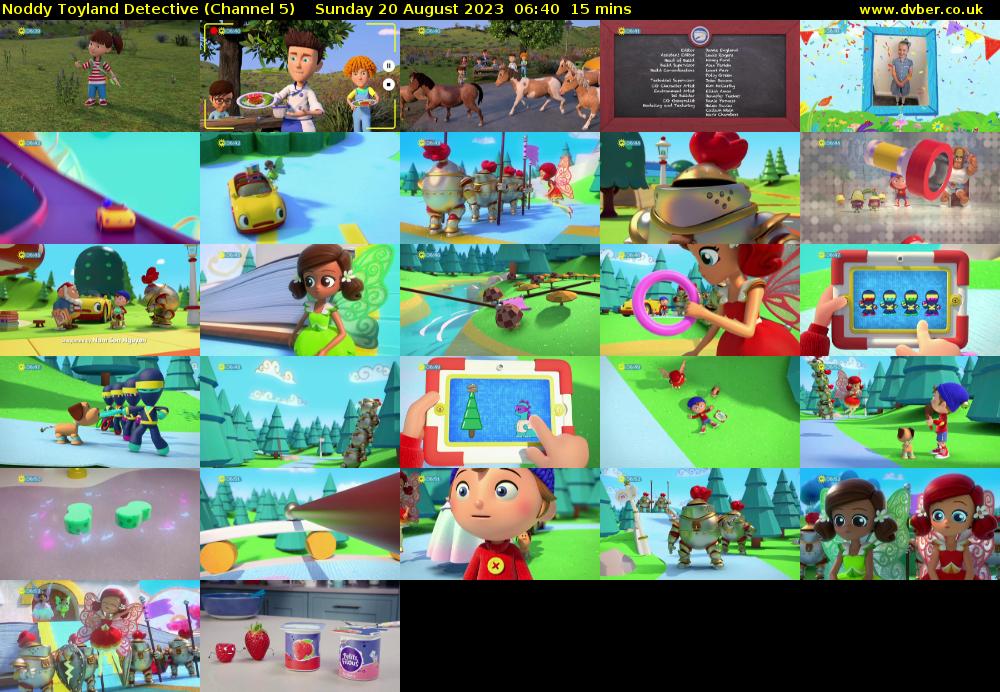 Noddy Toyland Detective (Channel 5) Sunday 20 August 2023 06:40 - 06:55