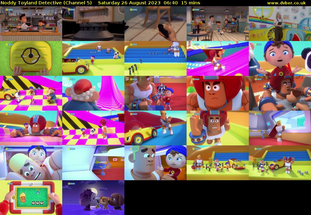 Noddy Toyland Detective (Channel 5) Saturday 26 August 2023 06:40 - 06:55