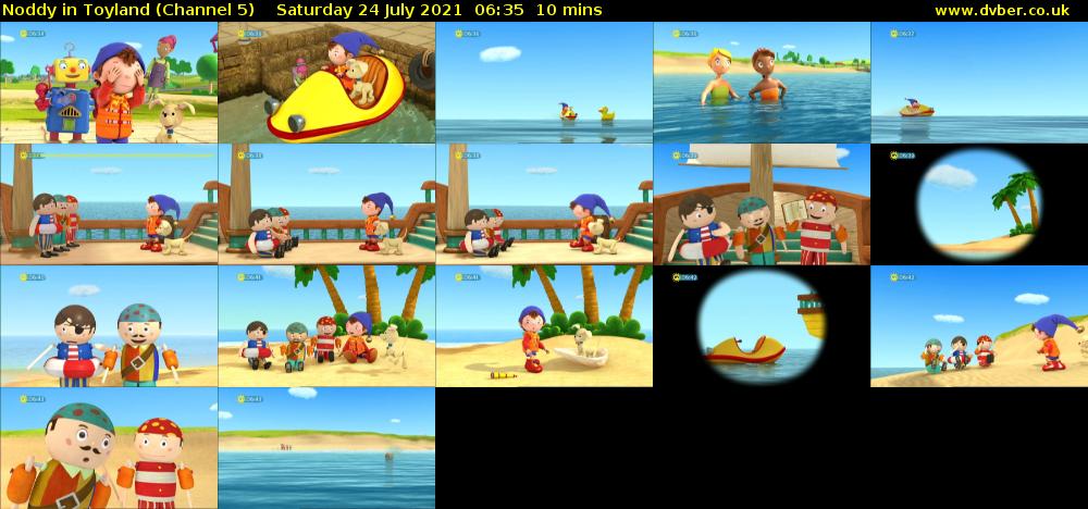 Noddy in Toyland (Channel 5) Saturday 24 July 2021 06:35 - 06:45