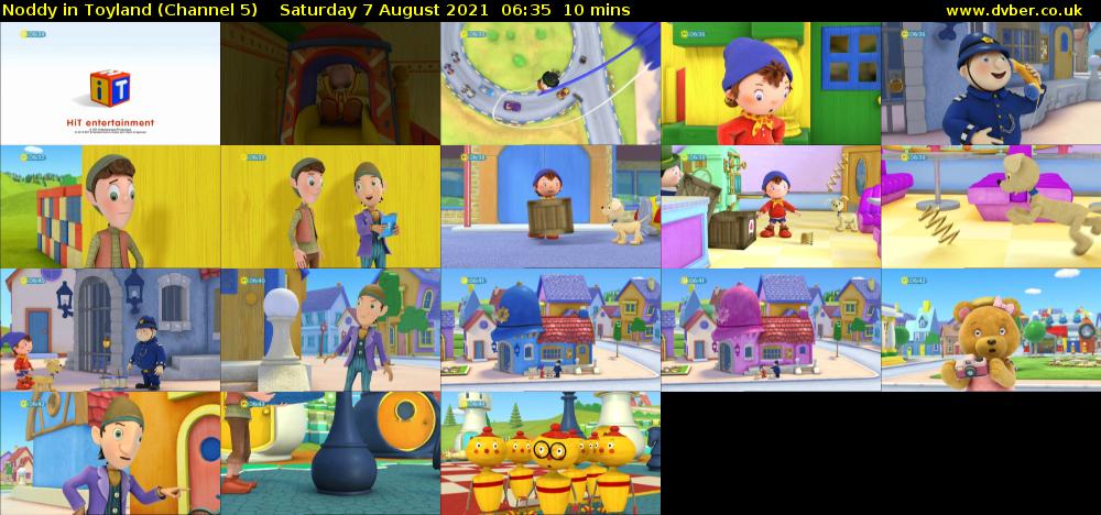 Noddy in Toyland (Channel 5) Saturday 7 August 2021 06:35 - 06:45