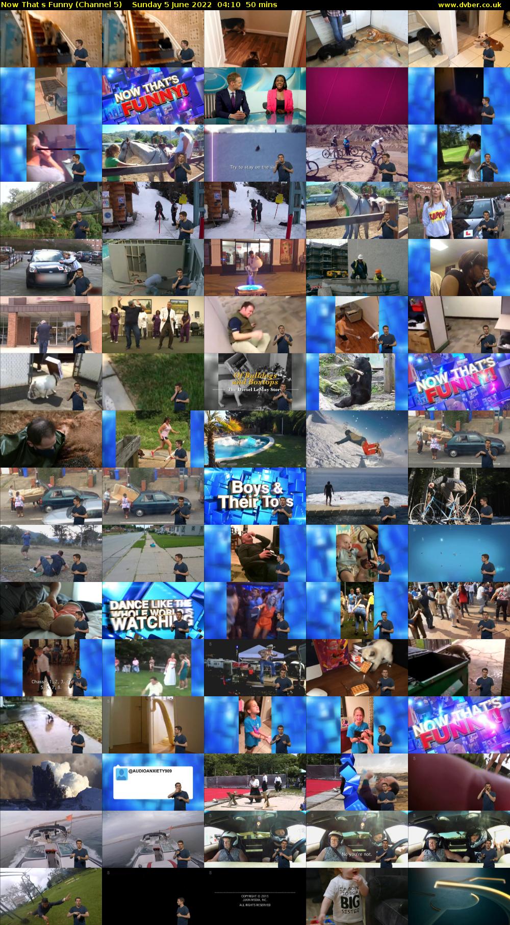 Now Thats Funny (Channel 5) Sunday 5 June 2022 04:10 - 05:00