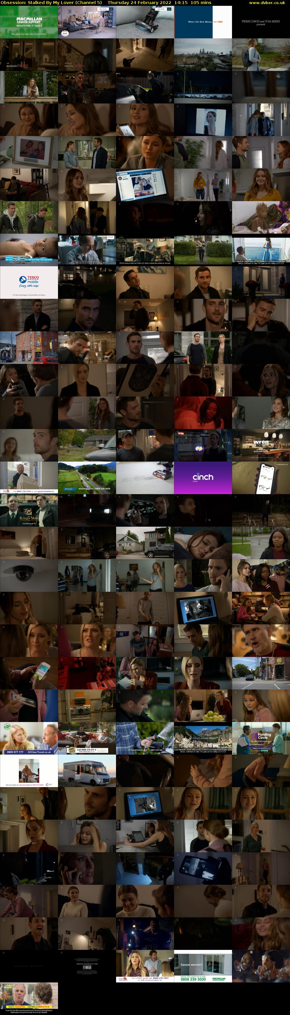 Obsession: Stalked By My Lover (Channel 5) Thursday 24 February 2022 14:15 - 16:00