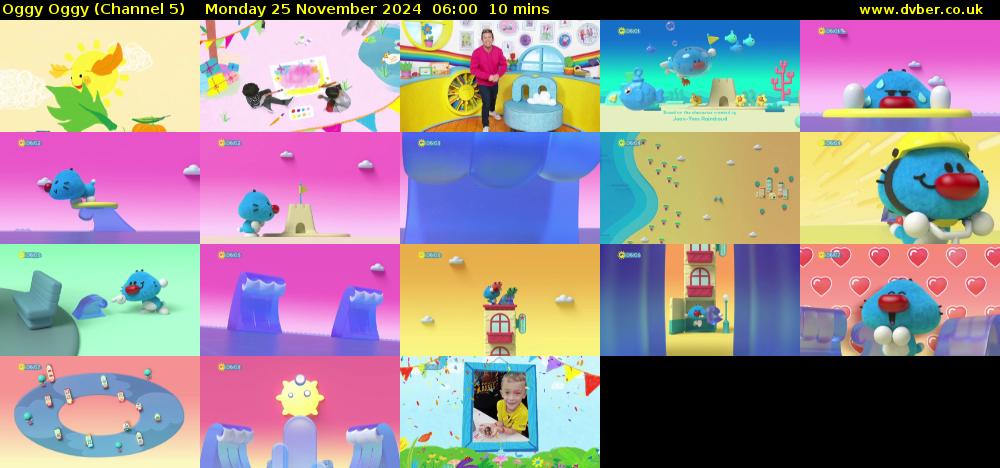 Oggy Oggy (Channel 5) Monday 25 November 2024 06:00 - 06:10