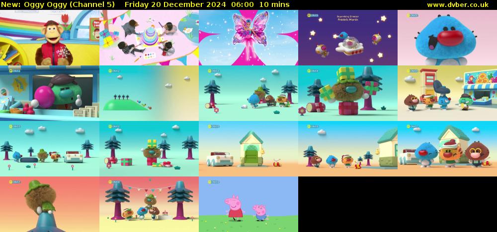 Oggy Oggy (Channel 5) Friday 20 December 2024 06:00 - 06:10