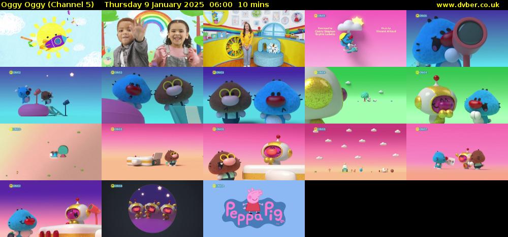 Oggy Oggy (Channel 5) Thursday 9 January 2025 06:00 - 06:10