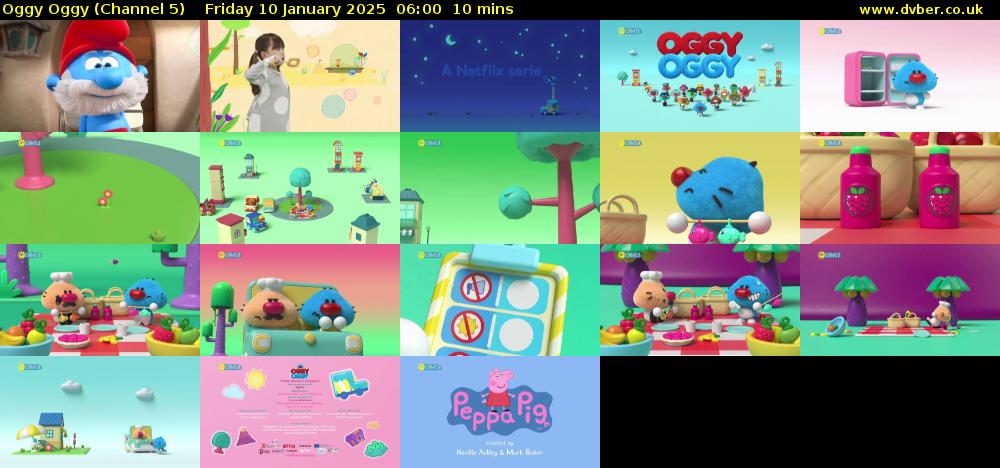 Oggy Oggy (Channel 5) Friday 10 January 2025 06:00 - 06:10