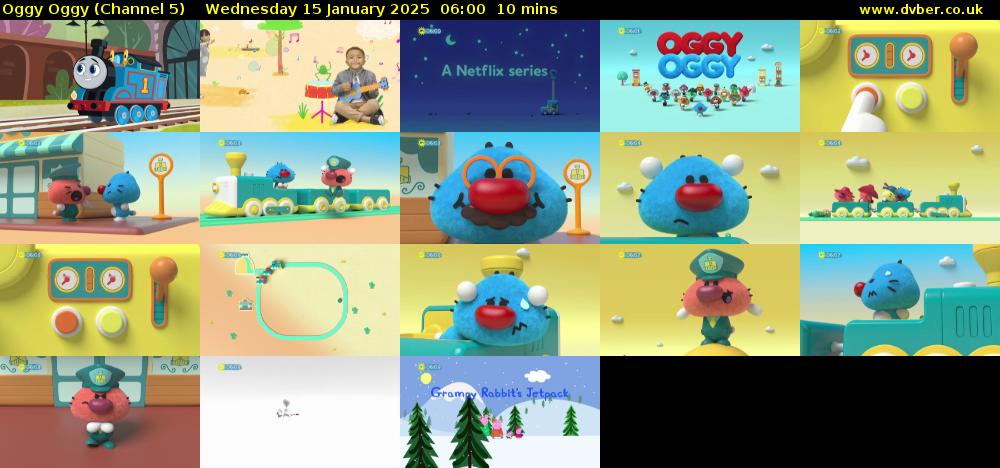 Oggy Oggy (Channel 5) Wednesday 15 January 2025 06:00 - 06:10