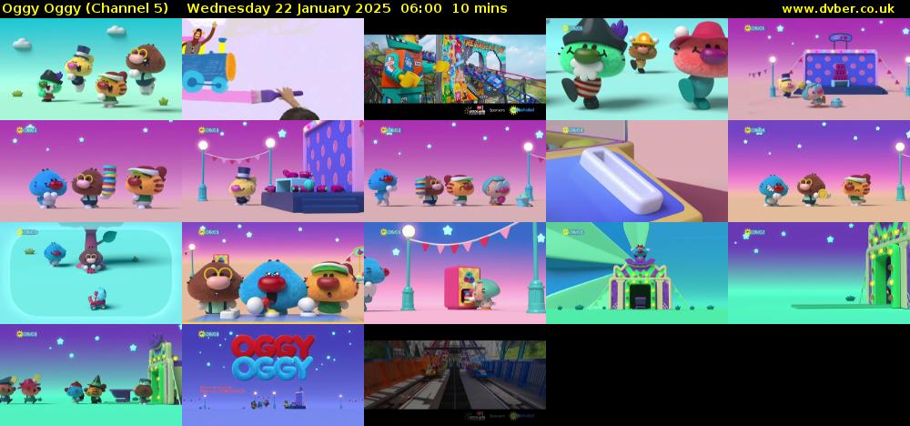 Oggy Oggy (Channel 5) Wednesday 22 January 2025 06:00 - 06:10
