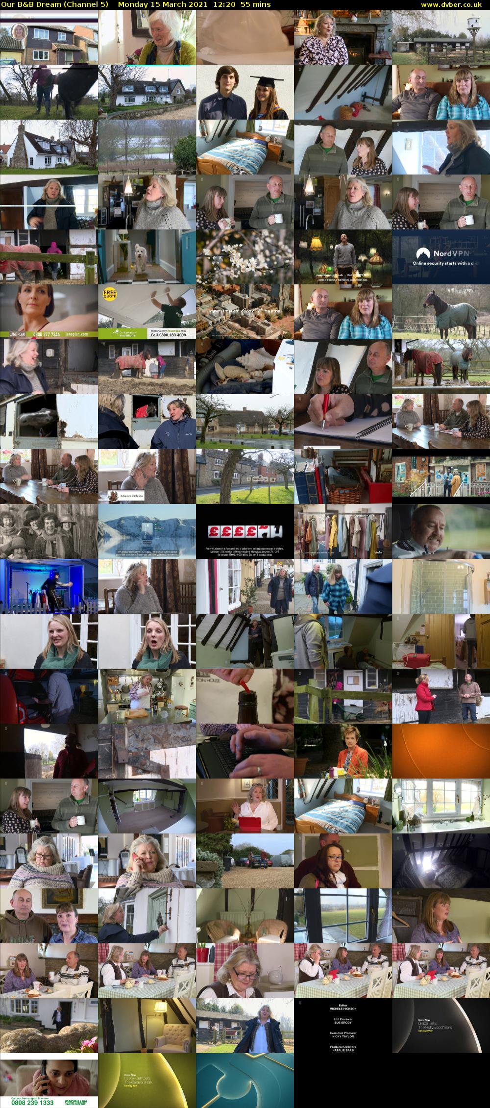 Our B&B Dream (Channel 5) Monday 15 March 2021 12:20 - 13:15