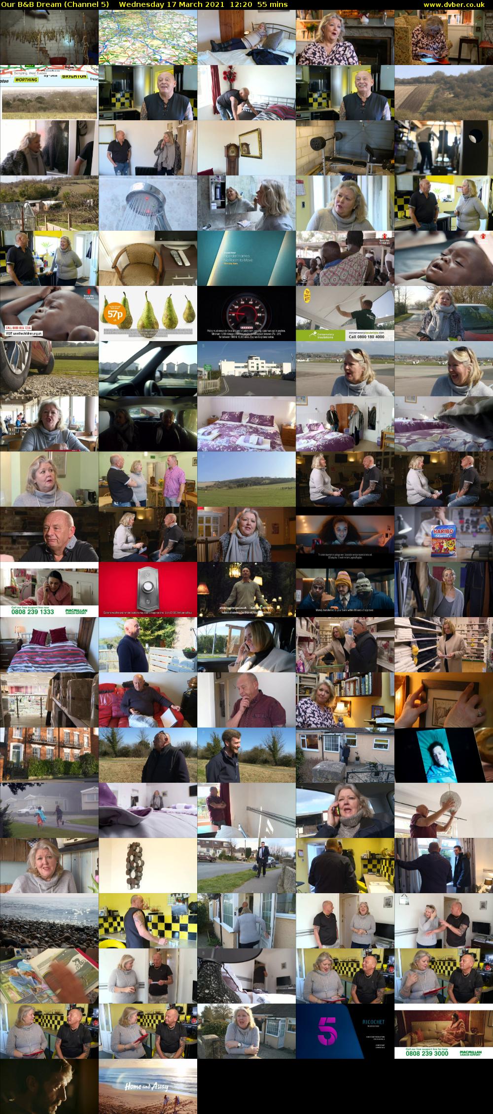 Our B&B Dream (Channel 5) Wednesday 17 March 2021 12:20 - 13:15