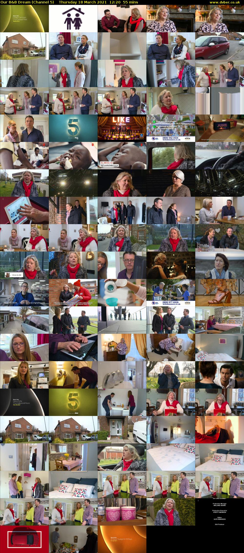 Our B&B Dream (Channel 5) Thursday 18 March 2021 12:20 - 13:15