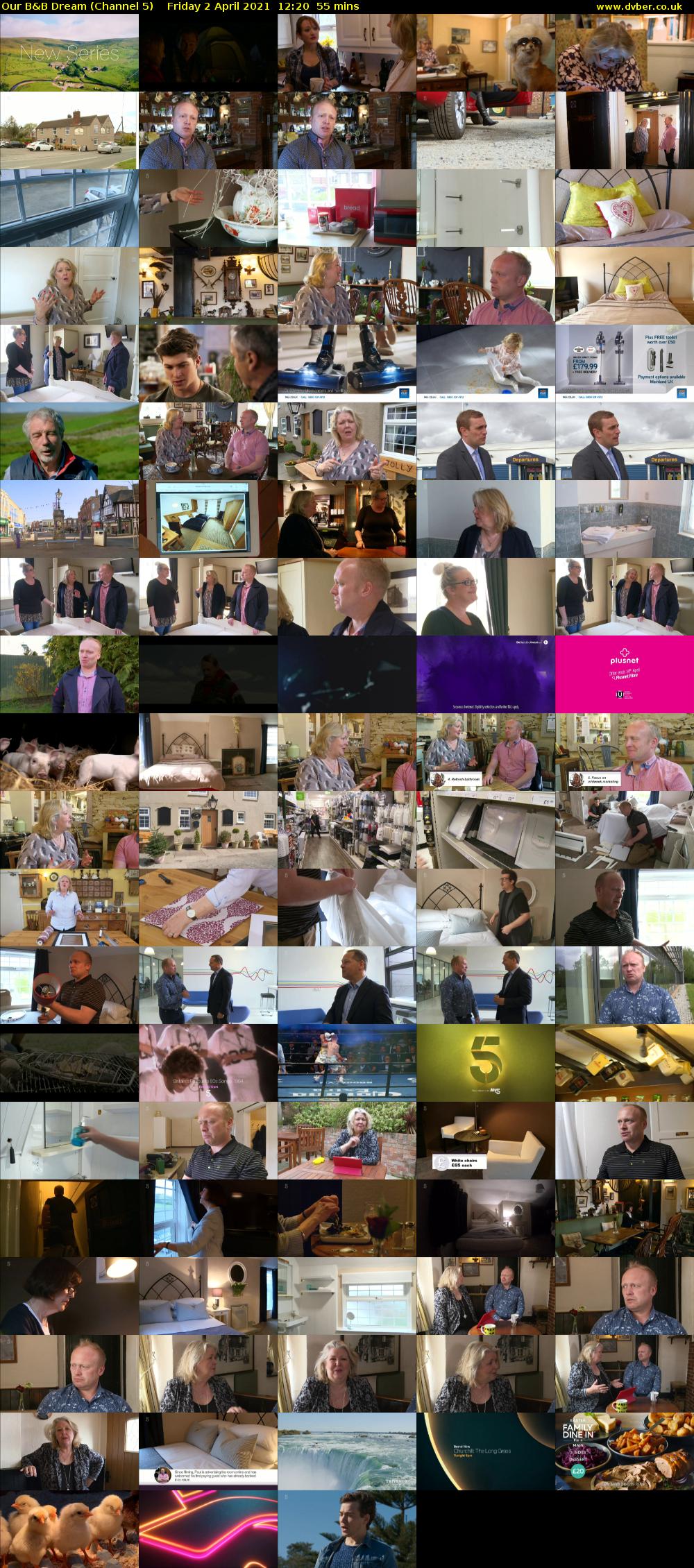Our B&B Dream (Channel 5) Friday 2 April 2021 12:20 - 13:15