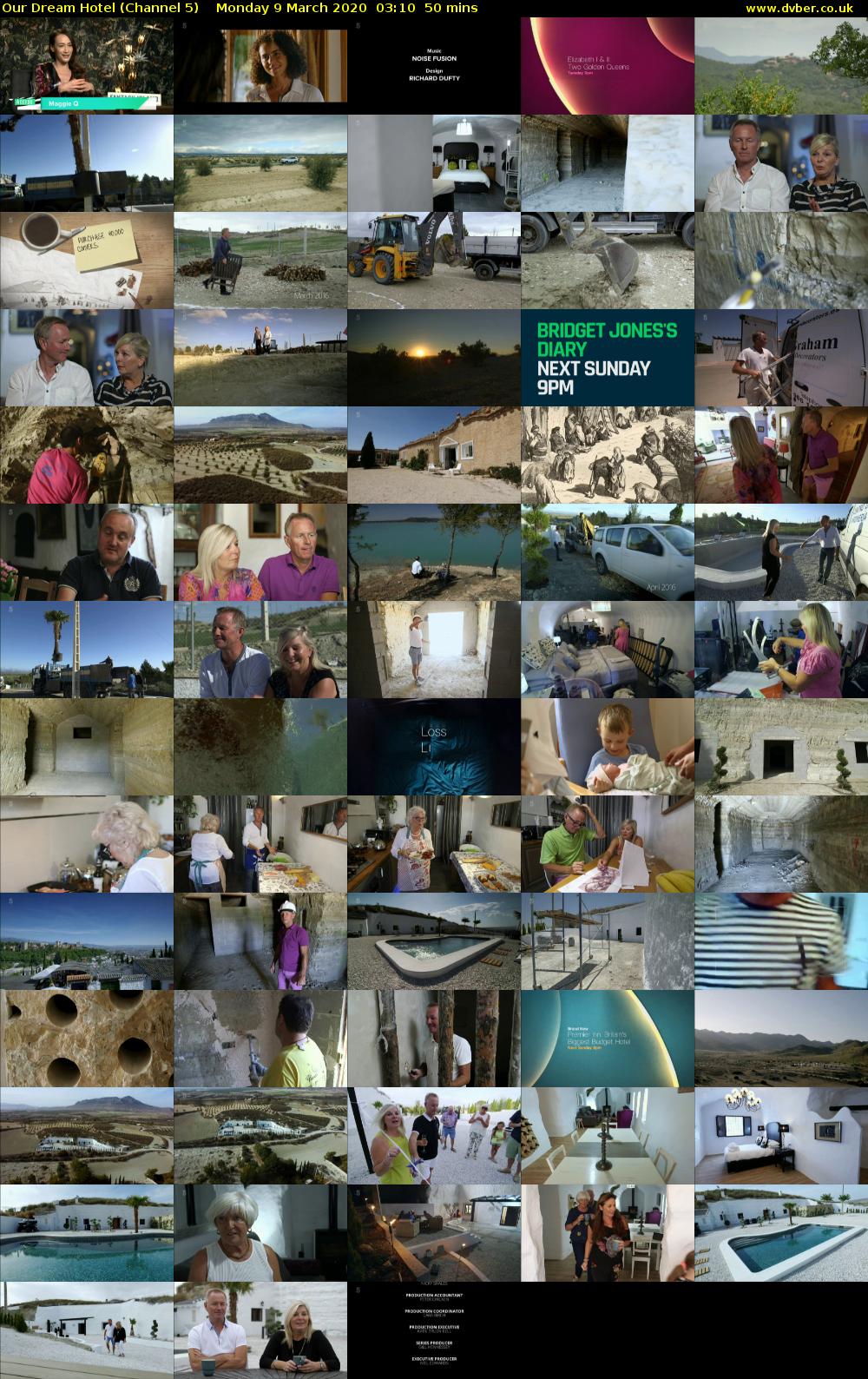 Our Dream Hotel (Channel 5) Monday 9 March 2020 03:10 - 04:00