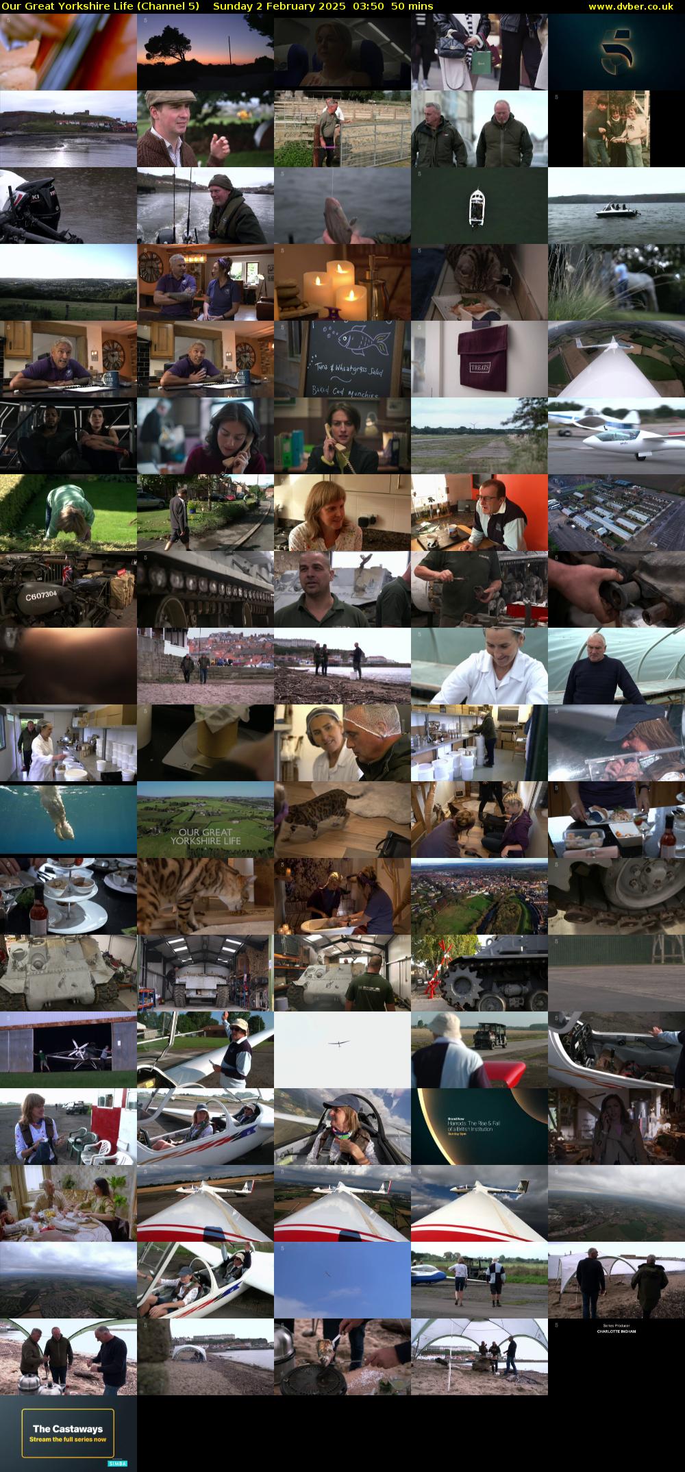 Our Great Yorkshire Life (Channel 5) Sunday 2 February 2025 03:50 - 04:40