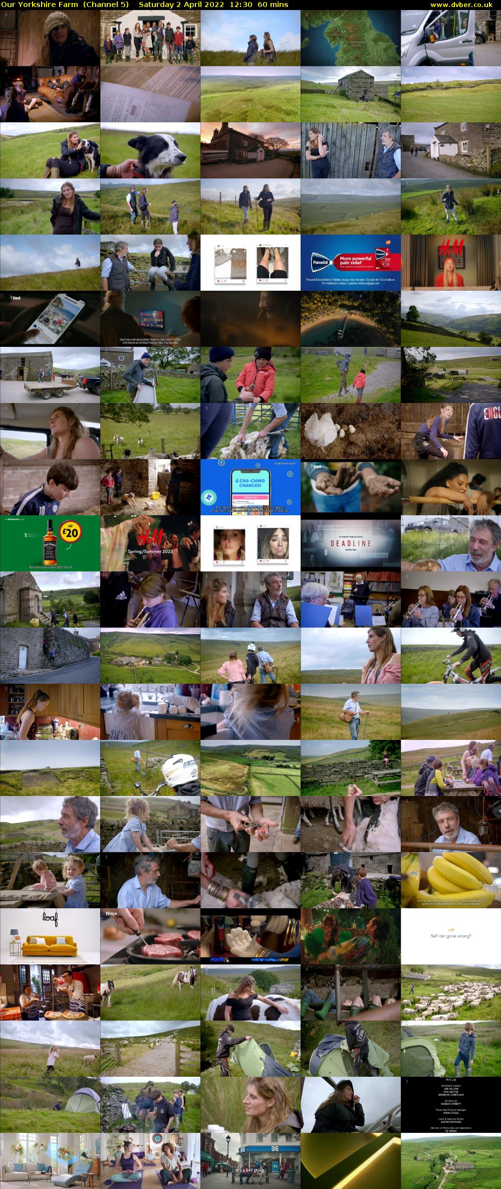 Our Yorkshire Farm  (Channel 5) Saturday 2 April 2022 12:30 - 13:30