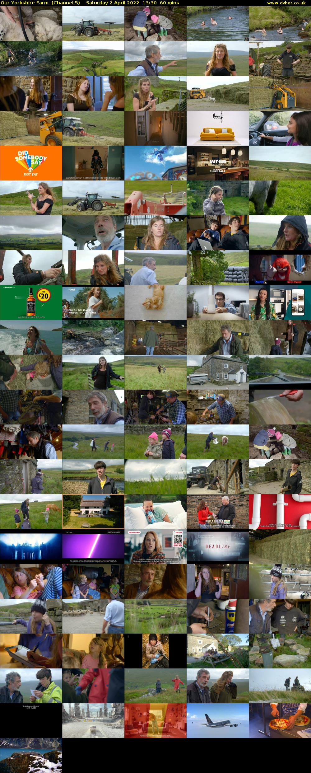 Our Yorkshire Farm  (Channel 5) Saturday 2 April 2022 13:30 - 14:30