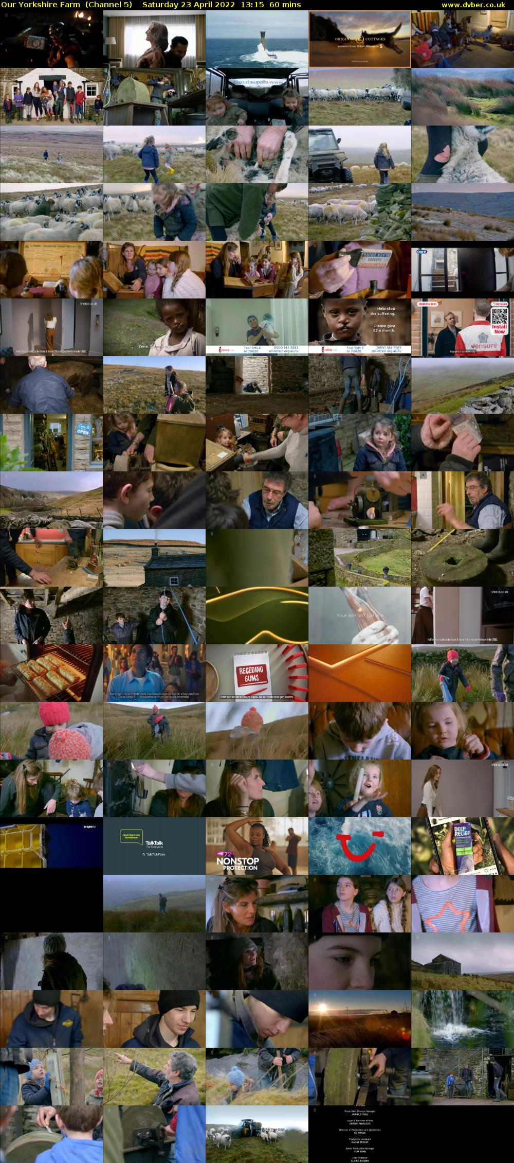 Our Yorkshire Farm  (Channel 5) Saturday 23 April 2022 13:15 - 14:15
