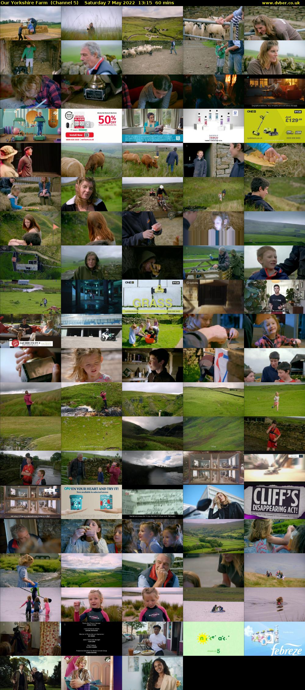 Our Yorkshire Farm  (Channel 5) Saturday 7 May 2022 13:15 - 14:15
