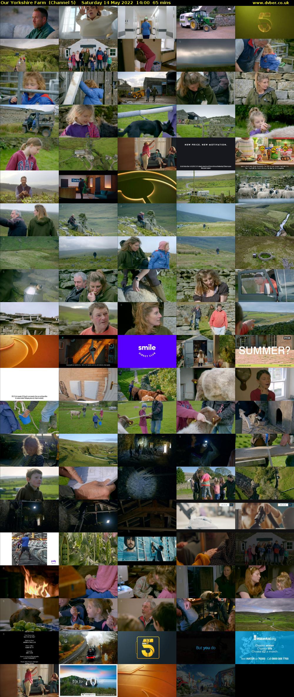 Our Yorkshire Farm  (Channel 5) Saturday 14 May 2022 14:00 - 15:05