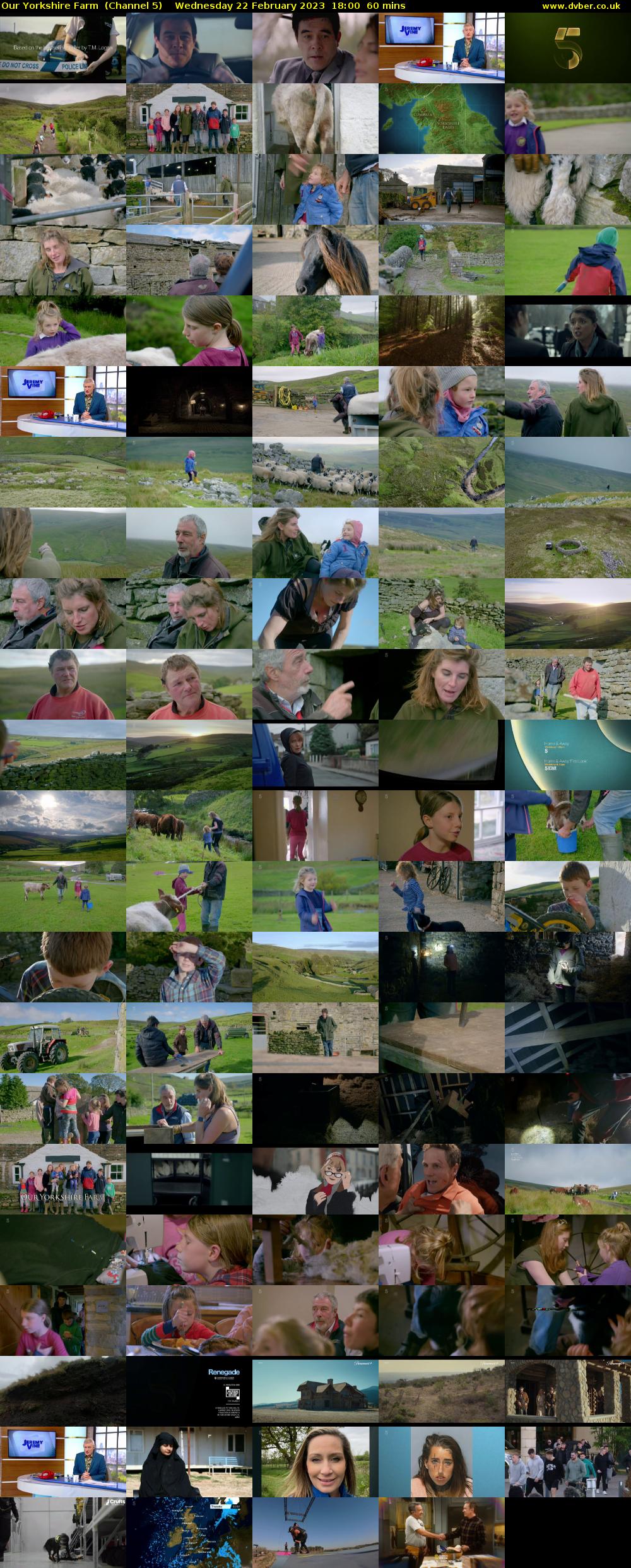 Our Yorkshire Farm  (Channel 5) Wednesday 22 February 2023 18:00 - 19:00
