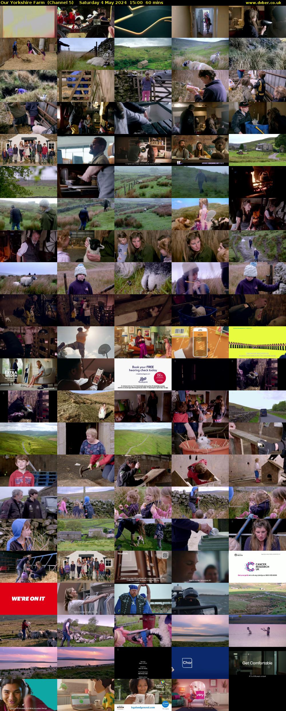 Our Yorkshire Farm  (Channel 5) Saturday 4 May 2024 15:00 - 16:00