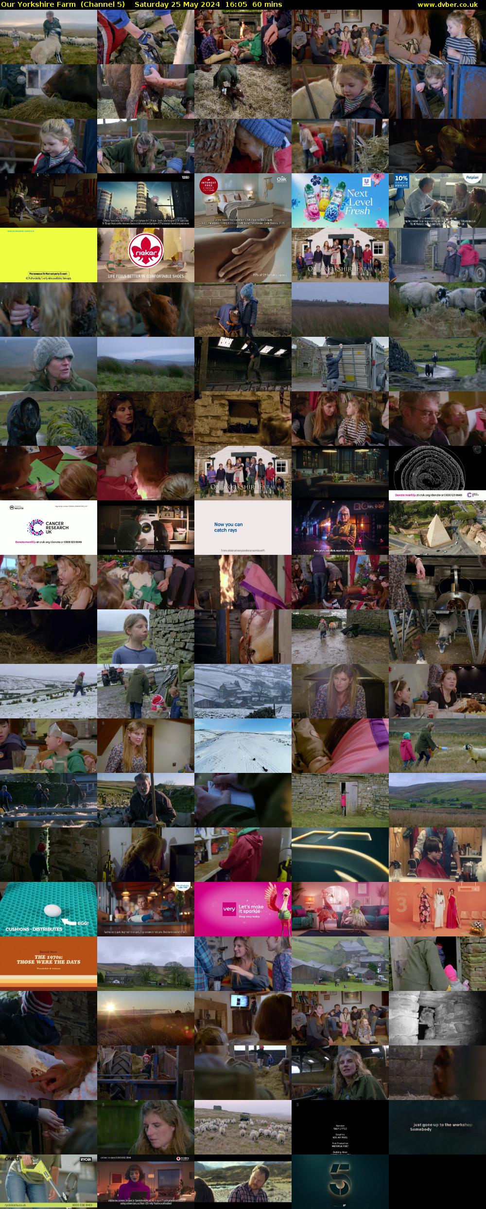 Our Yorkshire Farm  (Channel 5) Saturday 25 May 2024 16:05 - 17:05