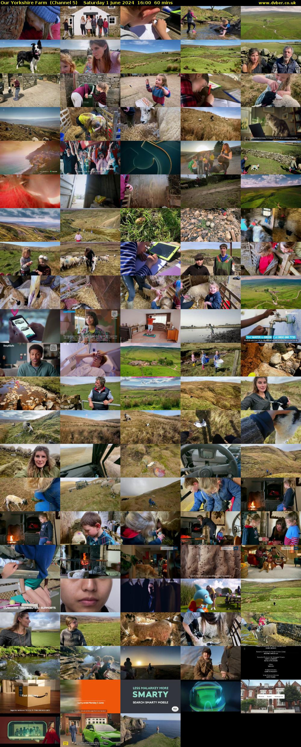 Our Yorkshire Farm  (Channel 5) Saturday 1 June 2024 16:00 - 17:00
