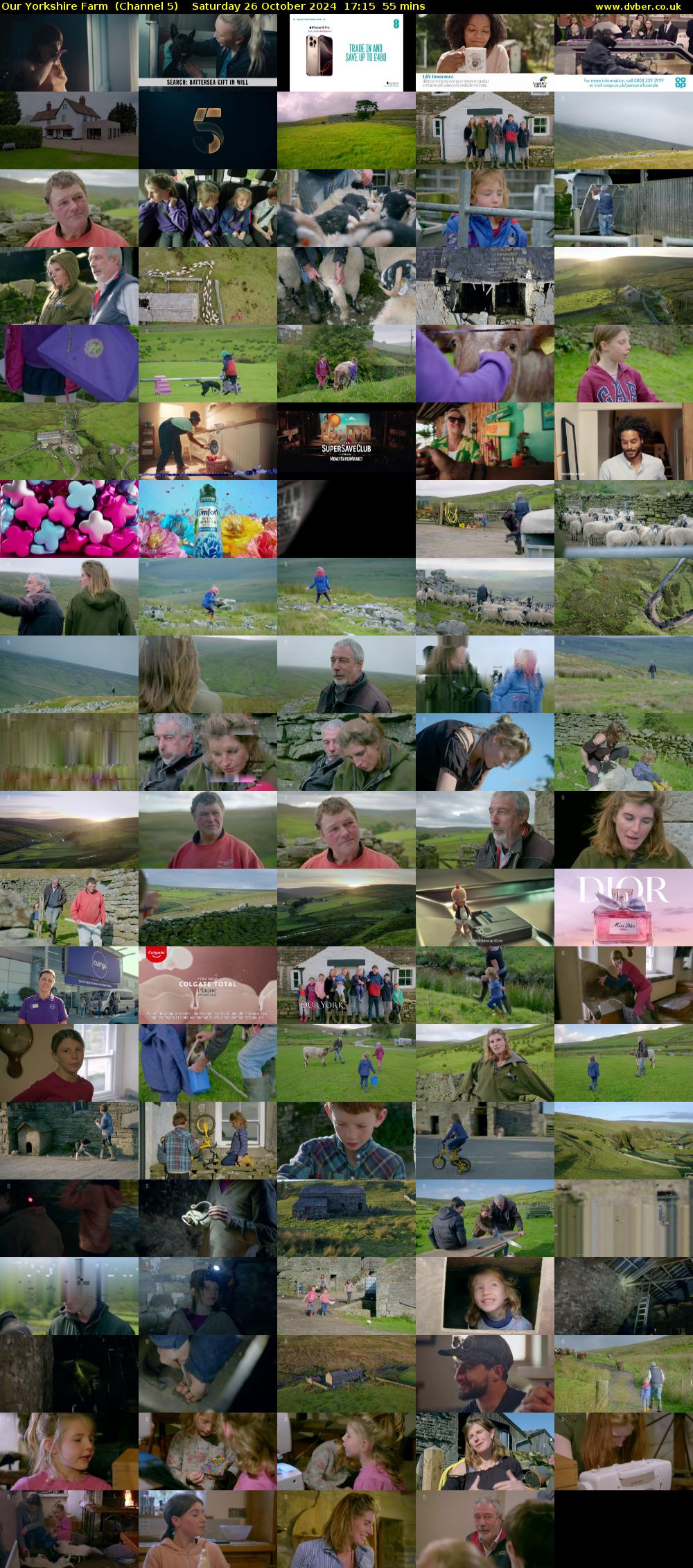 Our Yorkshire Farm  (Channel 5) Saturday 26 October 2024 17:15 - 18:10