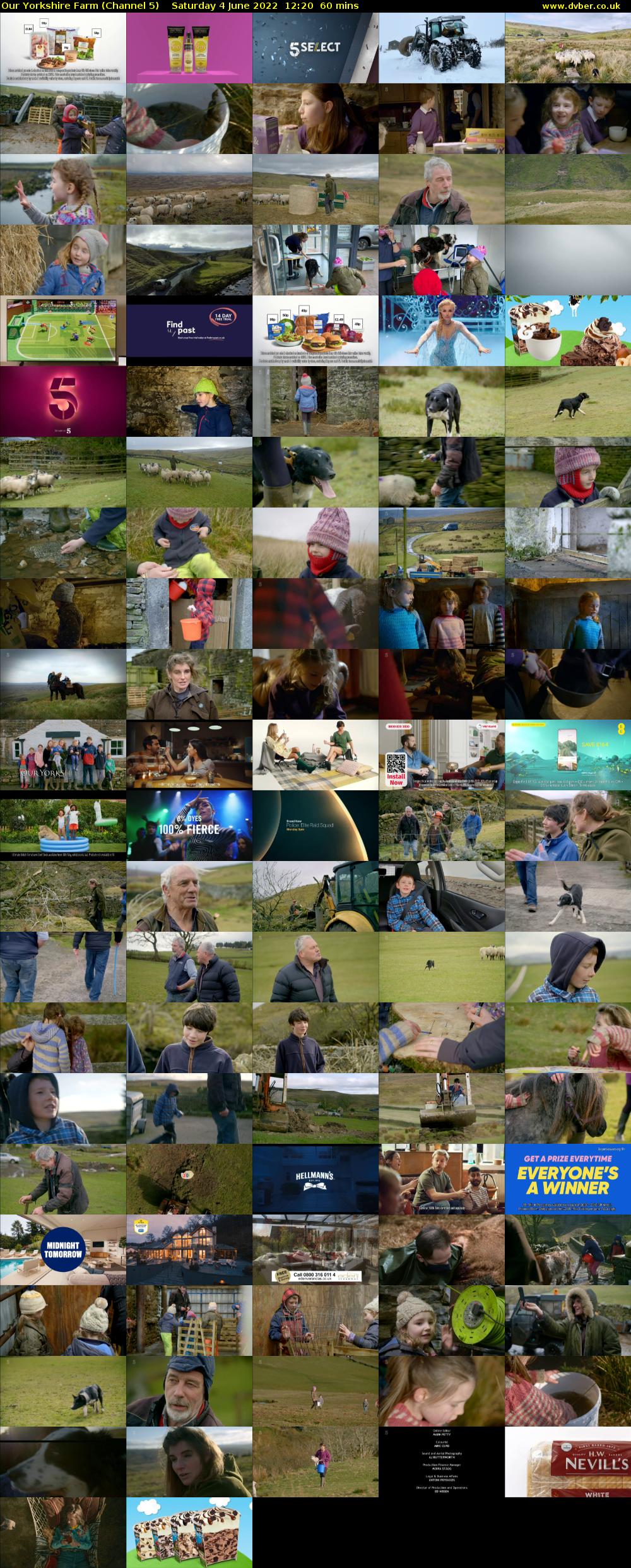 Our Yorkshire Farm (Channel 5) Saturday 4 June 2022 12:20 - 13:20
