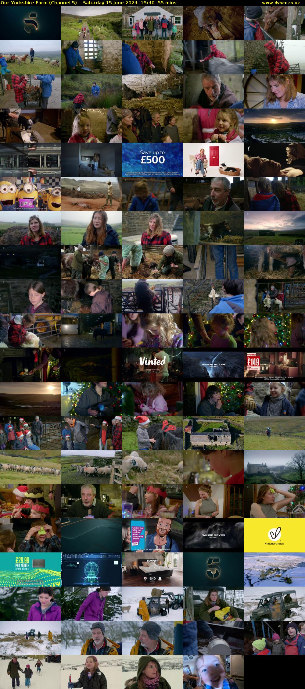 Our Yorkshire Farm (Channel 5) Saturday 15 June 2024 15:40 - 16:35