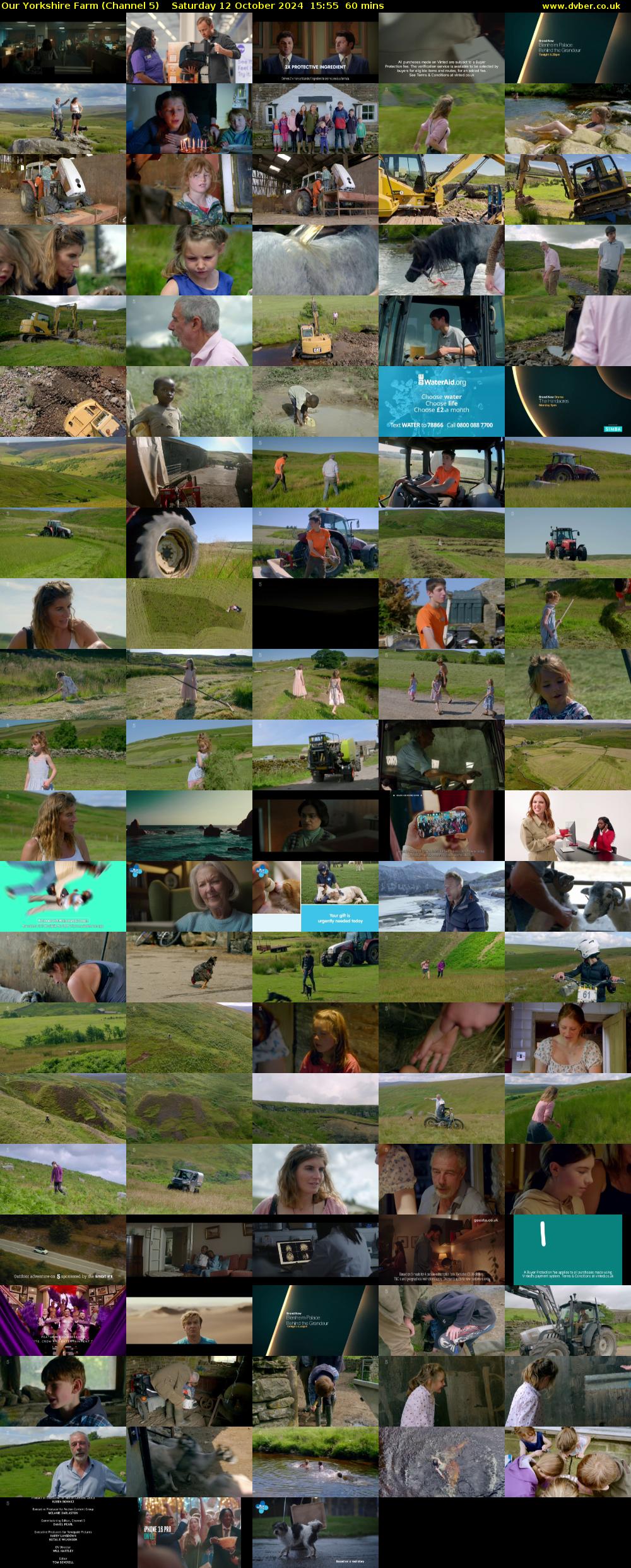 Our Yorkshire Farm (Channel 5) Saturday 12 October 2024 15:55 - 16:55