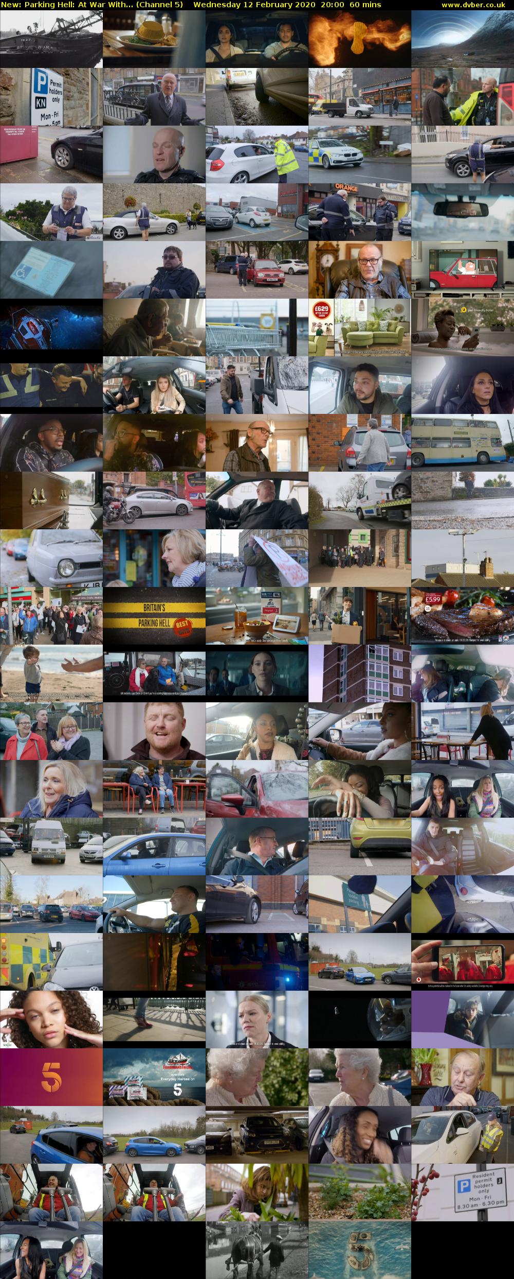 Parking Hell: At War With... (Channel 5) Wednesday 12 February 2020 20:00 - 21:00