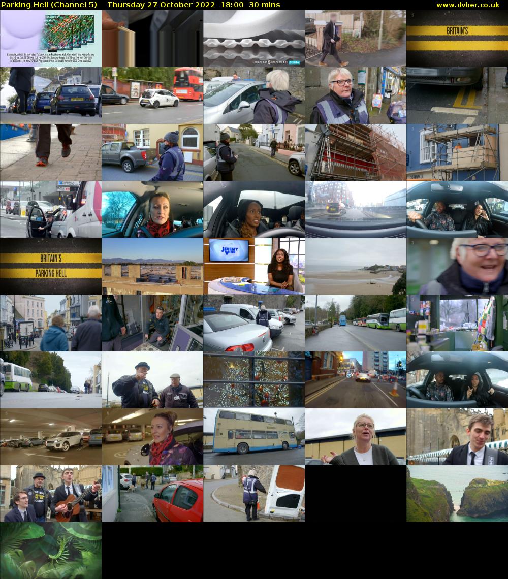 Parking Hell (Channel 5) Thursday 27 October 2022 18:00 - 18:30