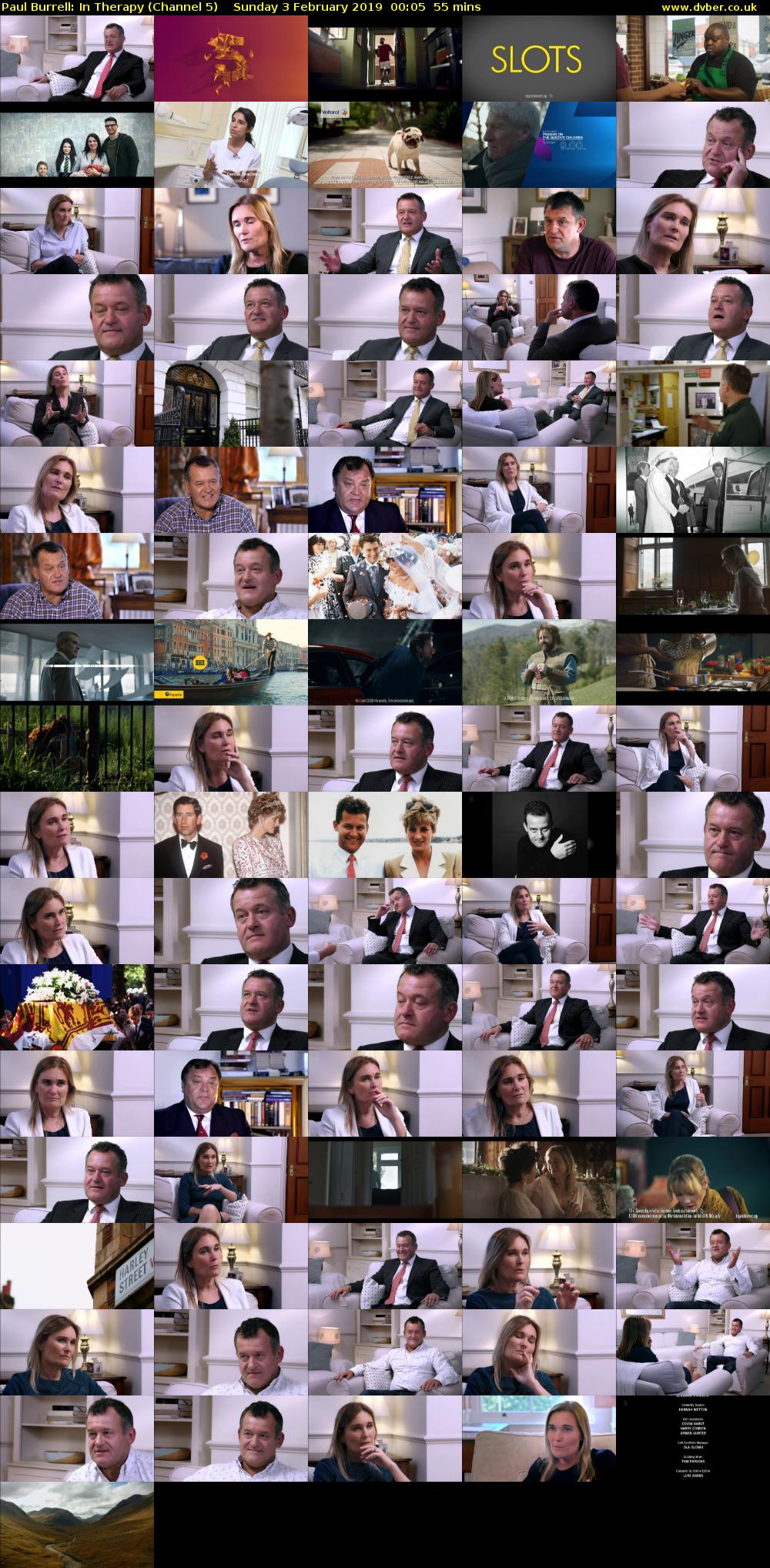 Paul Burrell: In Therapy (Channel 5) Sunday 3 February 2019 00:05 - 01:00