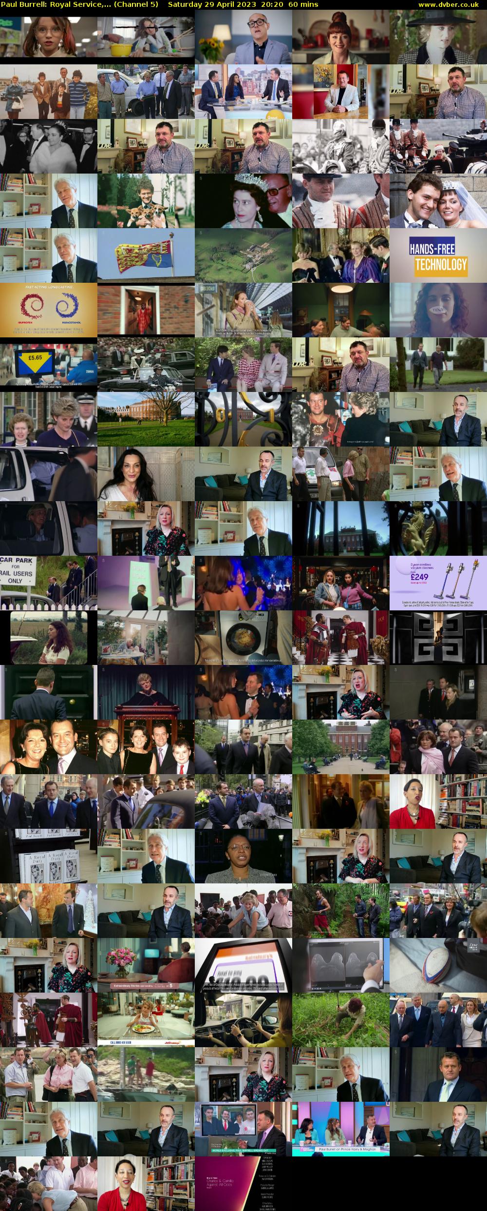 Paul Burrell: Royal Service,... (Channel 5) Saturday 29 April 2023 20:20 - 21:20
