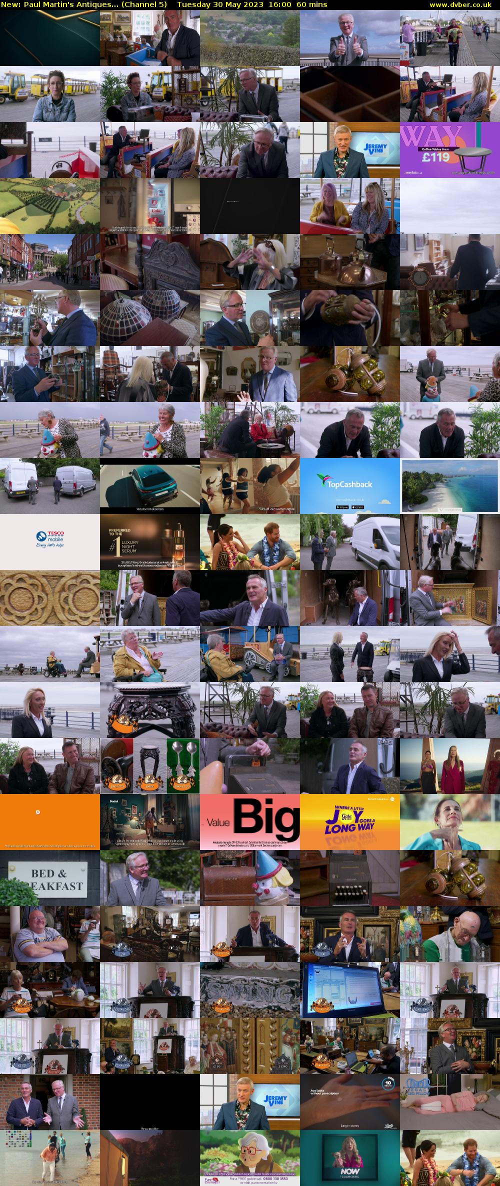 Paul Martin's Antiques... (Channel 5) Tuesday 30 May 2023 16:00 - 17:00