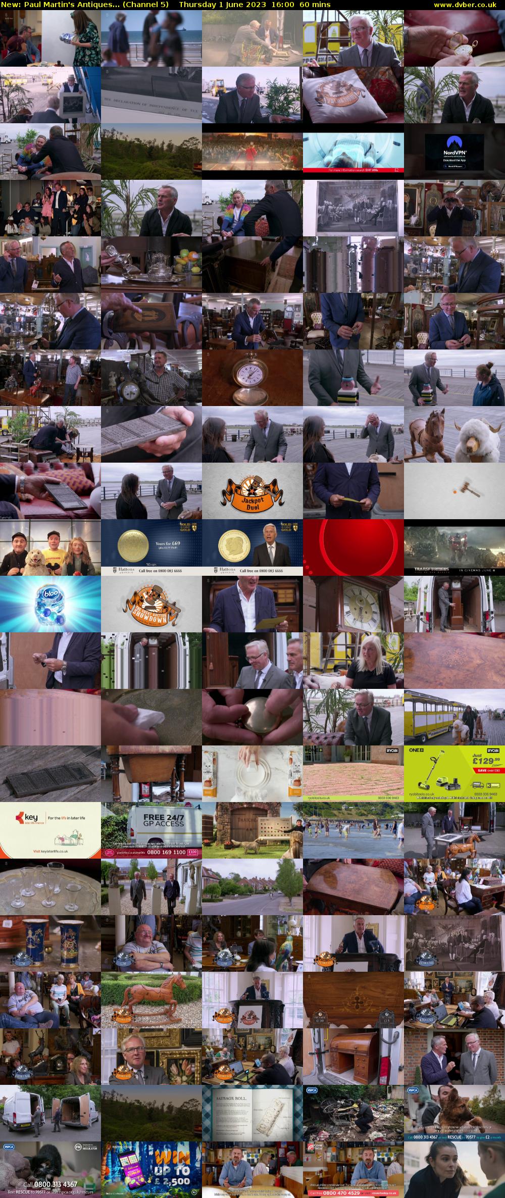 Paul Martin's Antiques... (Channel 5) Thursday 1 June 2023 16:00 - 17:00