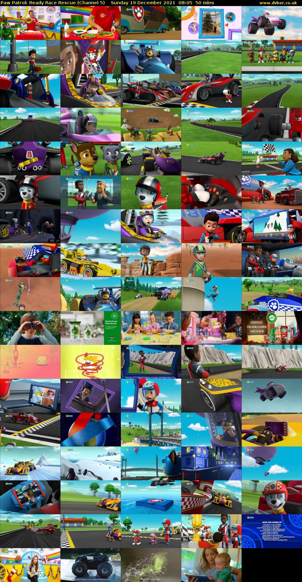 Paw Patrol: Ready Race Rescue (Channel 5) Sunday 19 December 2021 08:05 - 08:55